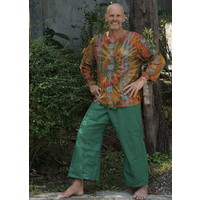 Fishermanspants Stripelio groen Fishermanspants Fishermanspants Stripelio groen