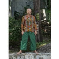 Fishermanspants Stripelio groen Fishermanspants Fishermanspants Stripelio groen