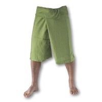 Fishermanspants 3/4 rayon groen Fishermanspants Fishermanspants 3/4 rayon groen