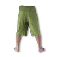 Fishermanspants 3/4 rayon groen Fishermanspants Fishermanspants 3/4 rayon groen