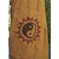 Pofbroek Yin Yang Geel