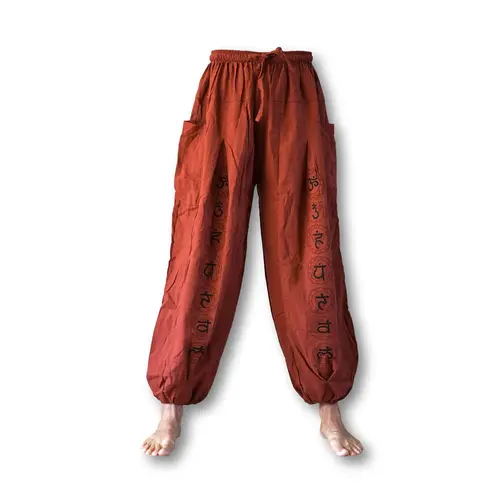 Pofbroek Chakras Steenrood