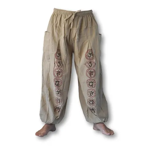 Pofbroek Chakras Beige