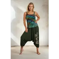 Yoga harembroek Lotus groen Yoga harembroek Lotus groen