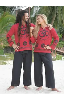 Fishermanspants Shanti Zwart