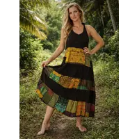 Alternatieve patchwork jurk