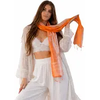 Zijden sjaal Duotone Oranje