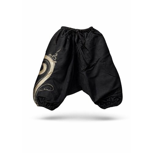 Kids harembroek 'Circle' zwart