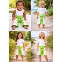 Kinder fishermanspants Honeybee