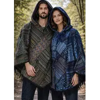 Patchwork Poncho Franje