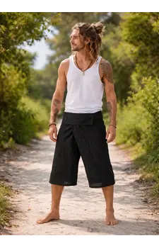 Fishermanspants Mudra Zwart