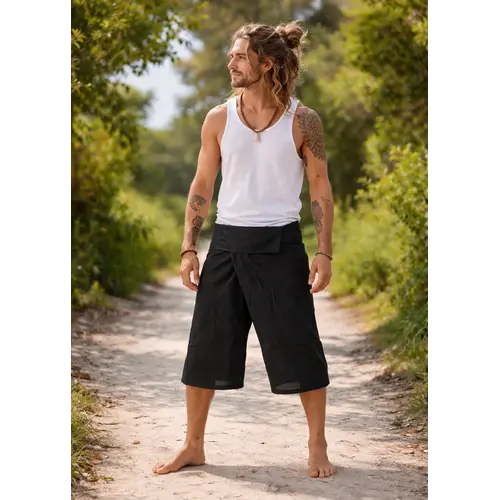 Fishermanspants Mudra Zwart