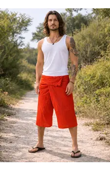 Fishermanspants Mudra Rood