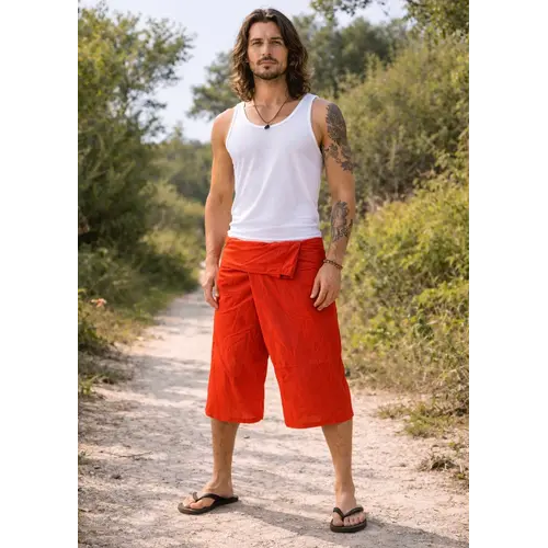 Fishermanspants Mudra Rood