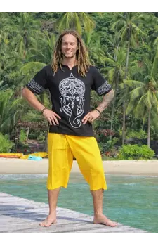 Fishermanspants Mudra Geel