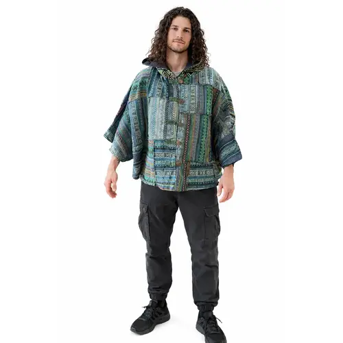 Patchwork Poncho