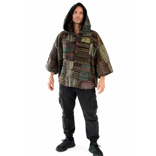 Patchwork Poncho