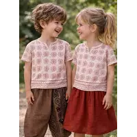 Kinder shirt Happy Sunflower