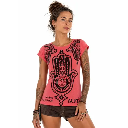 SURE dames t-shirt Hamsahand