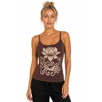 Lotus Yoga Top bruin