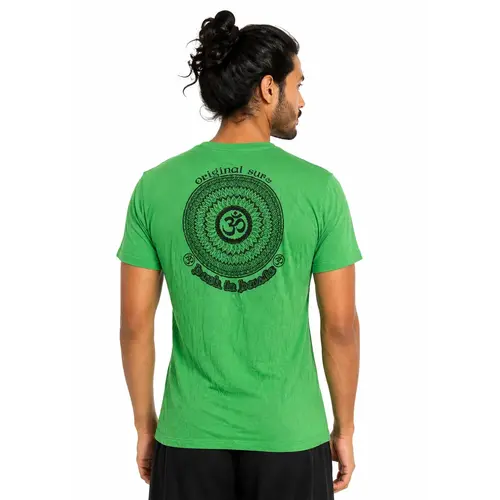 SURE heren t-shirt groen Ohm