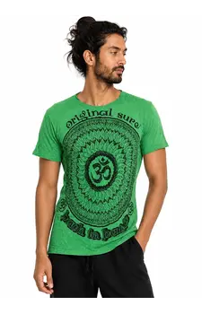SURE heren t-shirt groen Ohm