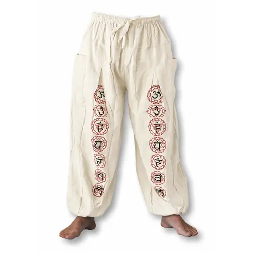Pofbroek Chakras Off-white