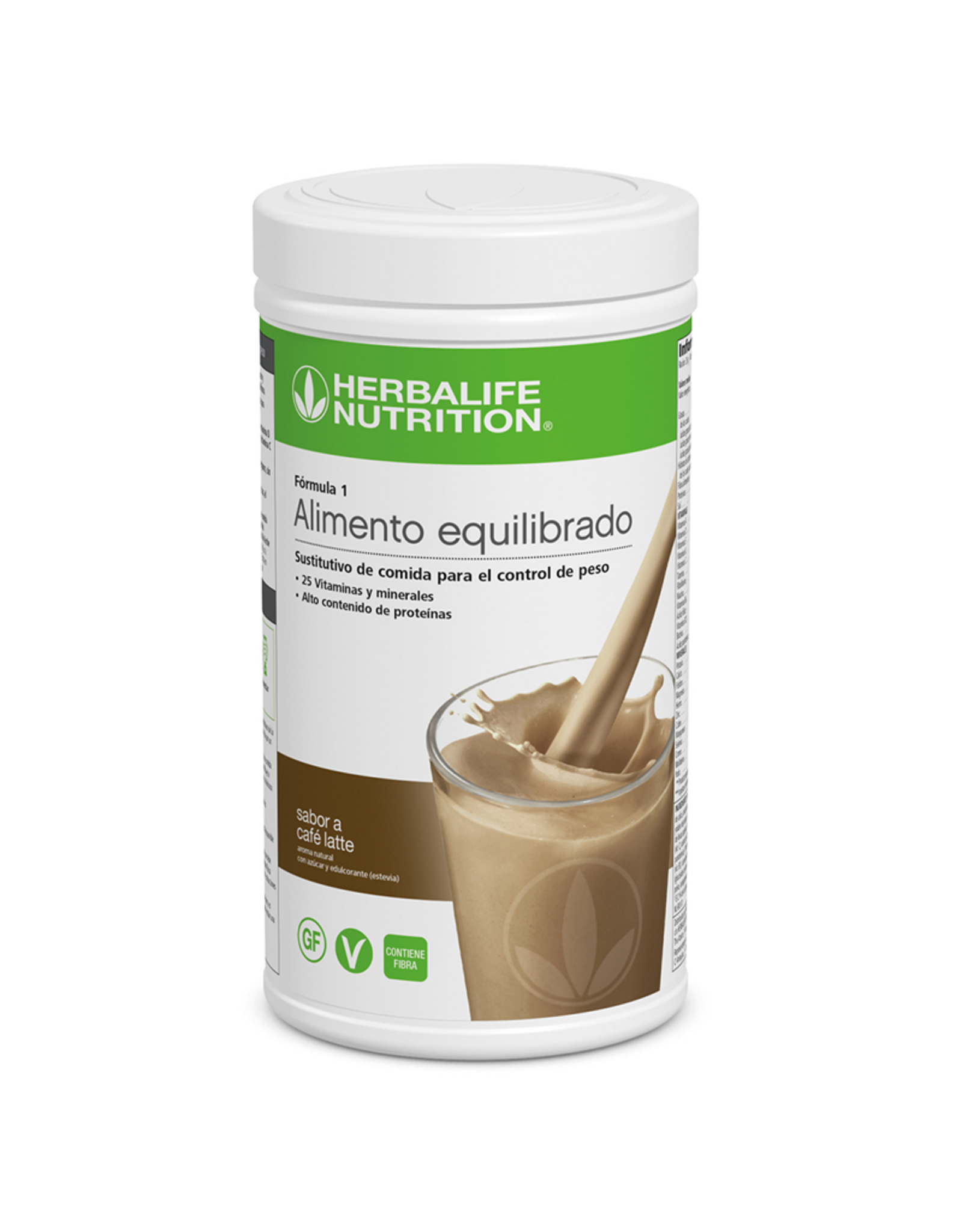 Alimento Equilibrado con Herbalife Fórmula 1 Café Latte