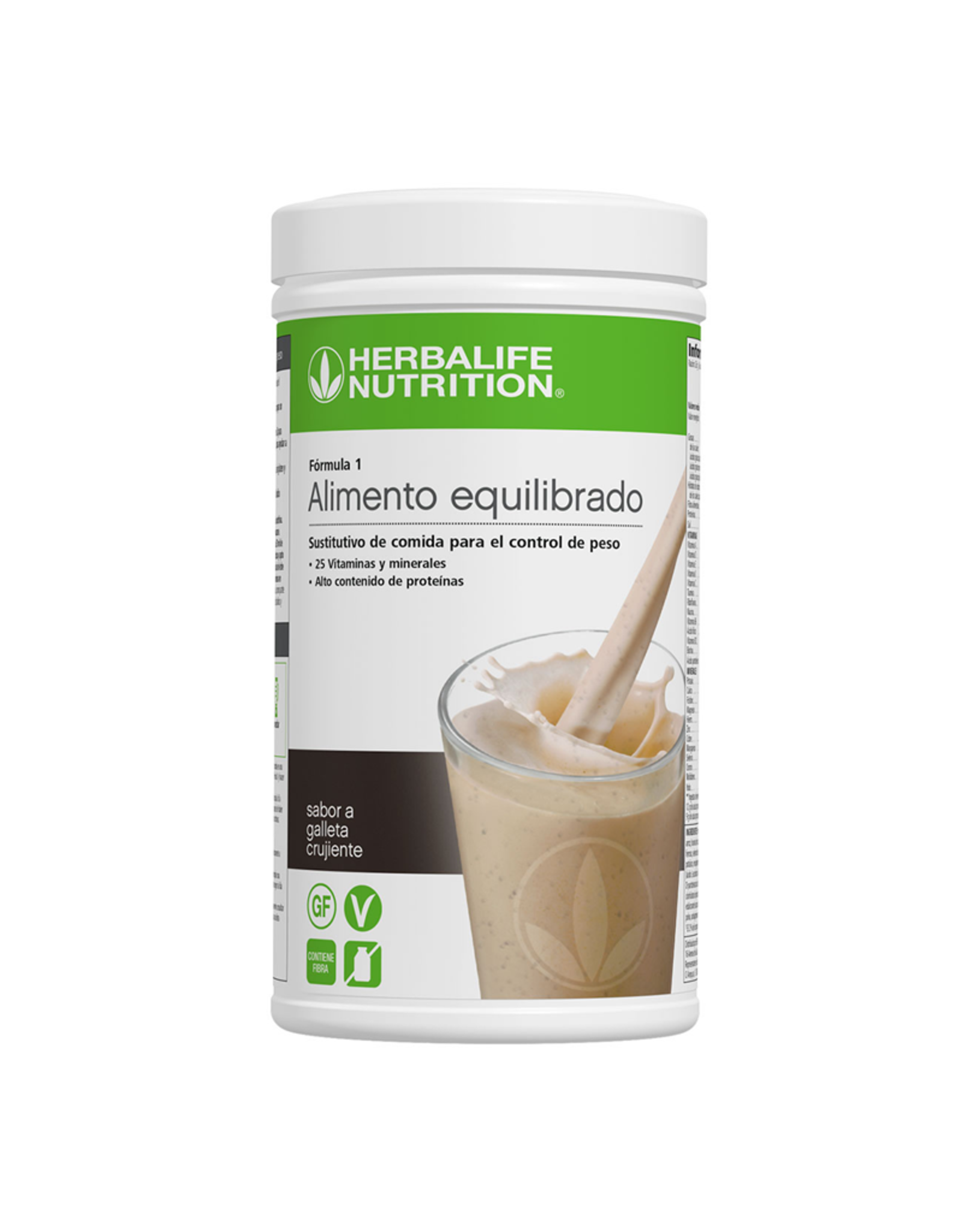 Alimento Equilibrado con Herbalife Fórmula 1 Galleta