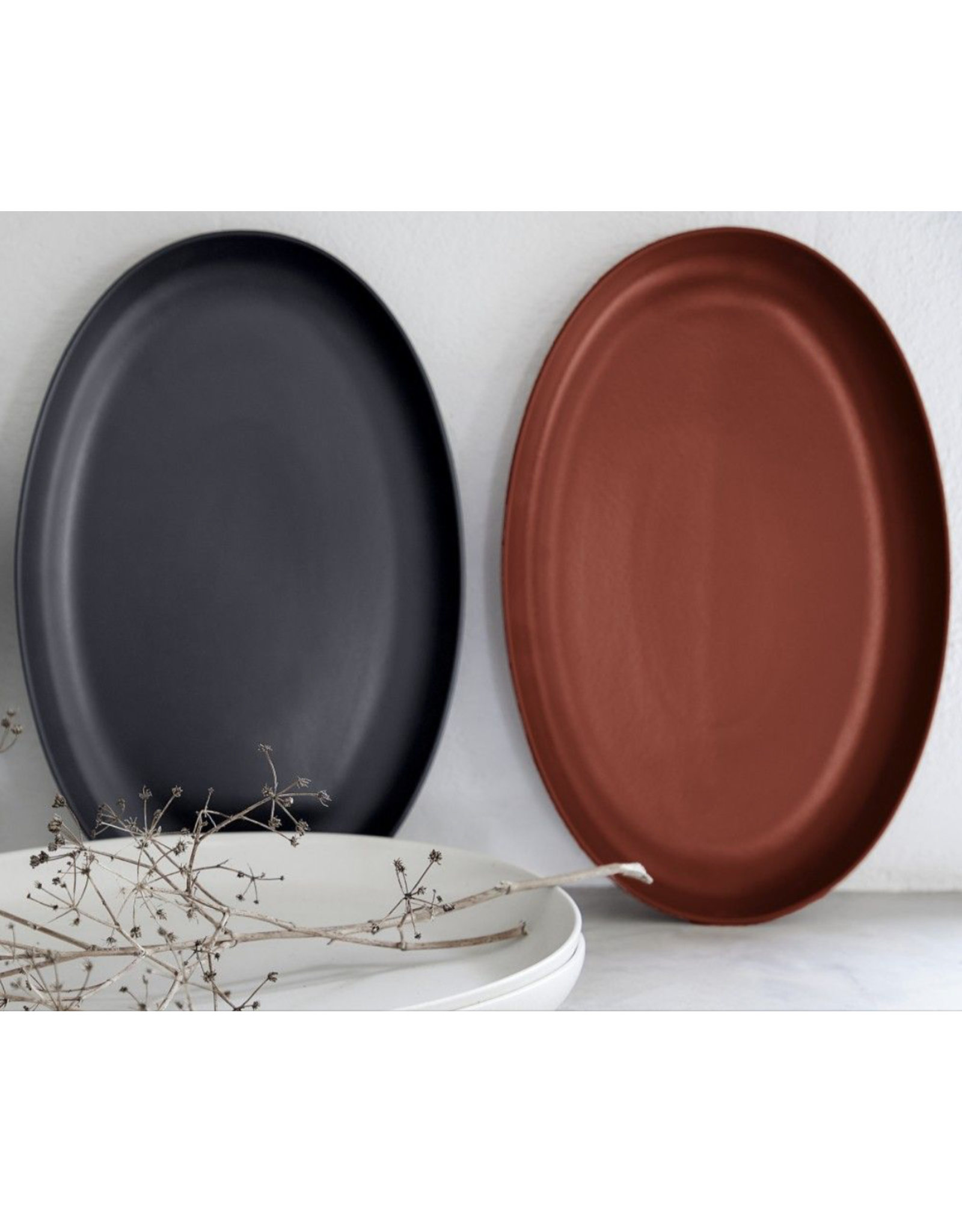 Kitchen Trend Ovale schaal 41cm Pacifica rood