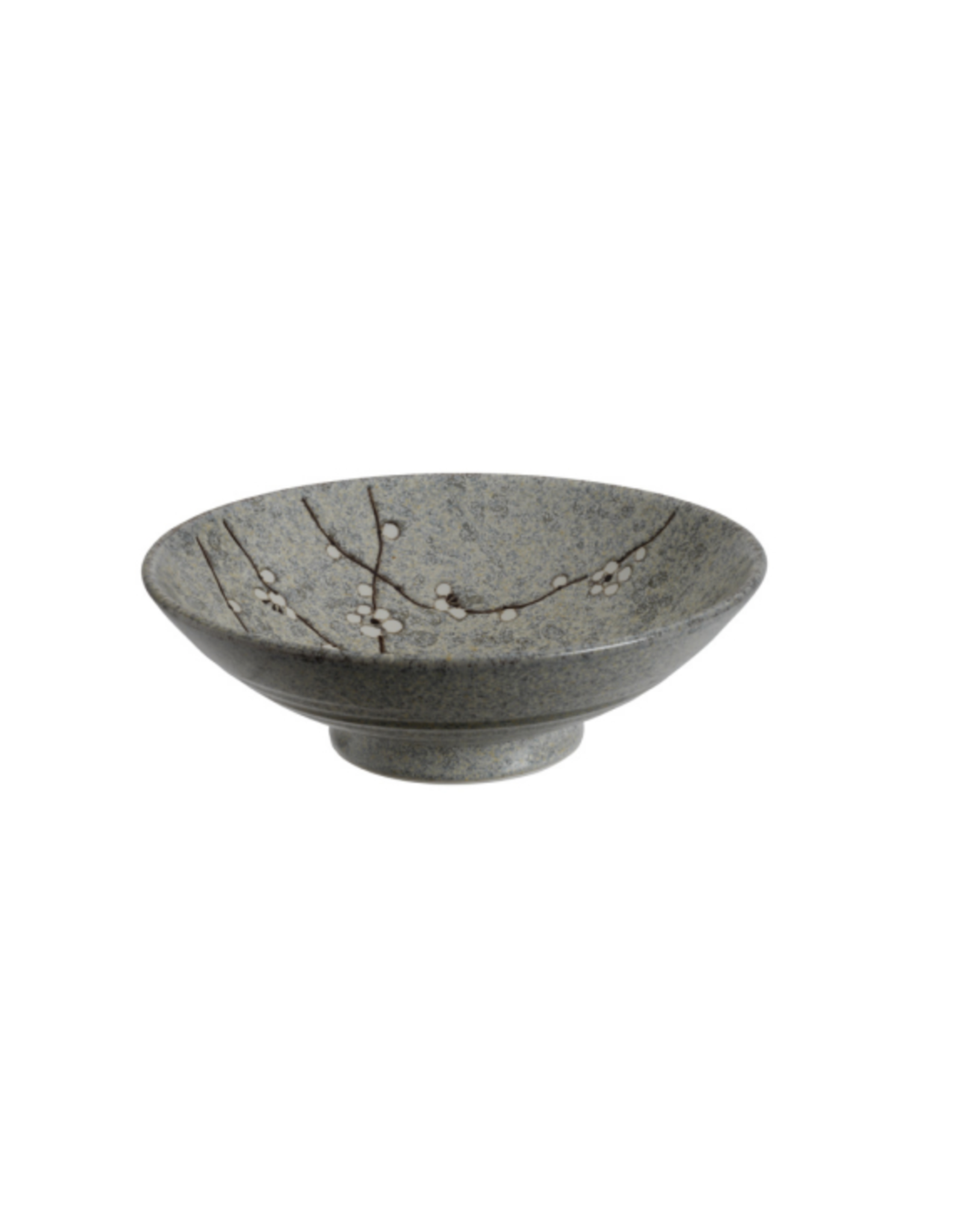 Grey Soshun Moribachi Bowl 24x8cm 1400ml