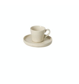 Kitchen Trend Koffiekop en schotel 0.21L Lagoa creme