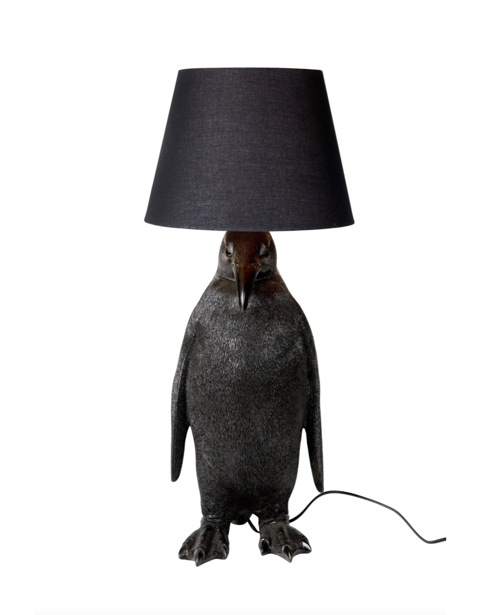Kitchen Trend Pinguïn lamp met kap zwart