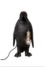 Kitchen Trend pinguïn lamp zwart