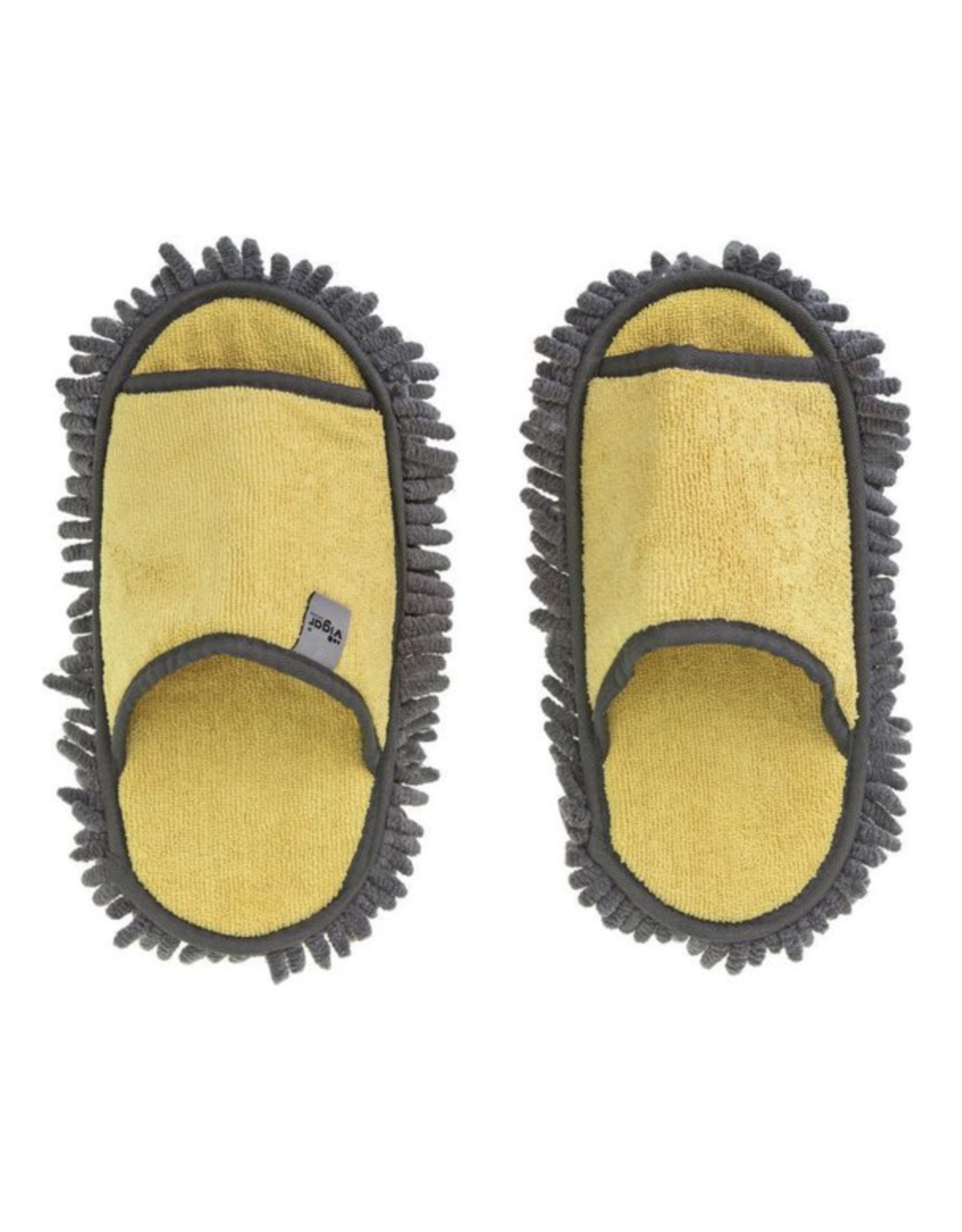 Kitchen Trend Microfiber schoonmaak slippers geel