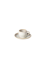 Coffee cup & saucer, EIVISSA, sand beige