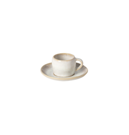 Espresso cup & saucer, EIVISSA, sand beige
