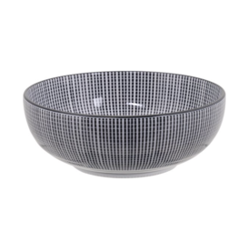 Sendan Black Bowl 16.3x5.5cm 600ml FK-5837 6/48
