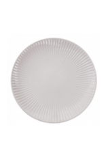 TonoTamaki Plate 28.5x2.6cm Line White 16744 3/18