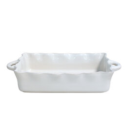 Kitchen Trend Rechthoekige schaal 44cm, COOK & HOST, white