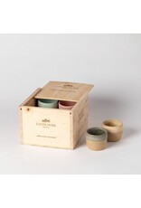 Giftbox 8 espresso kopjes Arenito multi