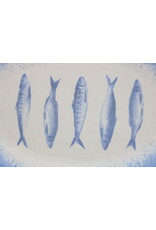 ovale schaal 40cm Sardines