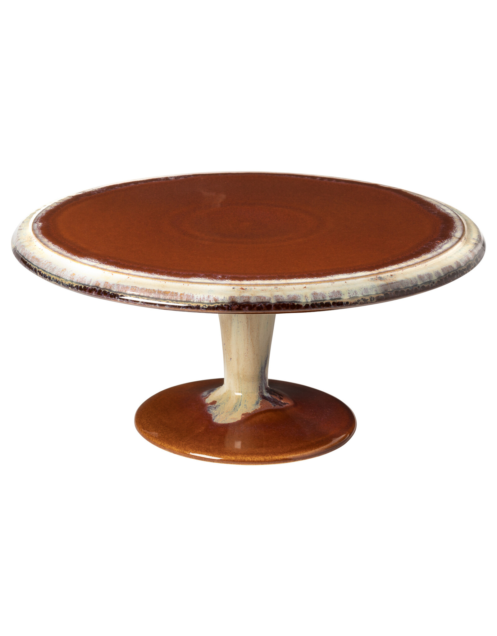 Taartplateau 33cm Poterie Caramel-latte
