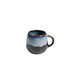 Espresso Kopje Met Oor Donkerblauw Pedra