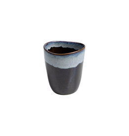 Organisch Cappuccino Kopje Donkerblauw Pedra