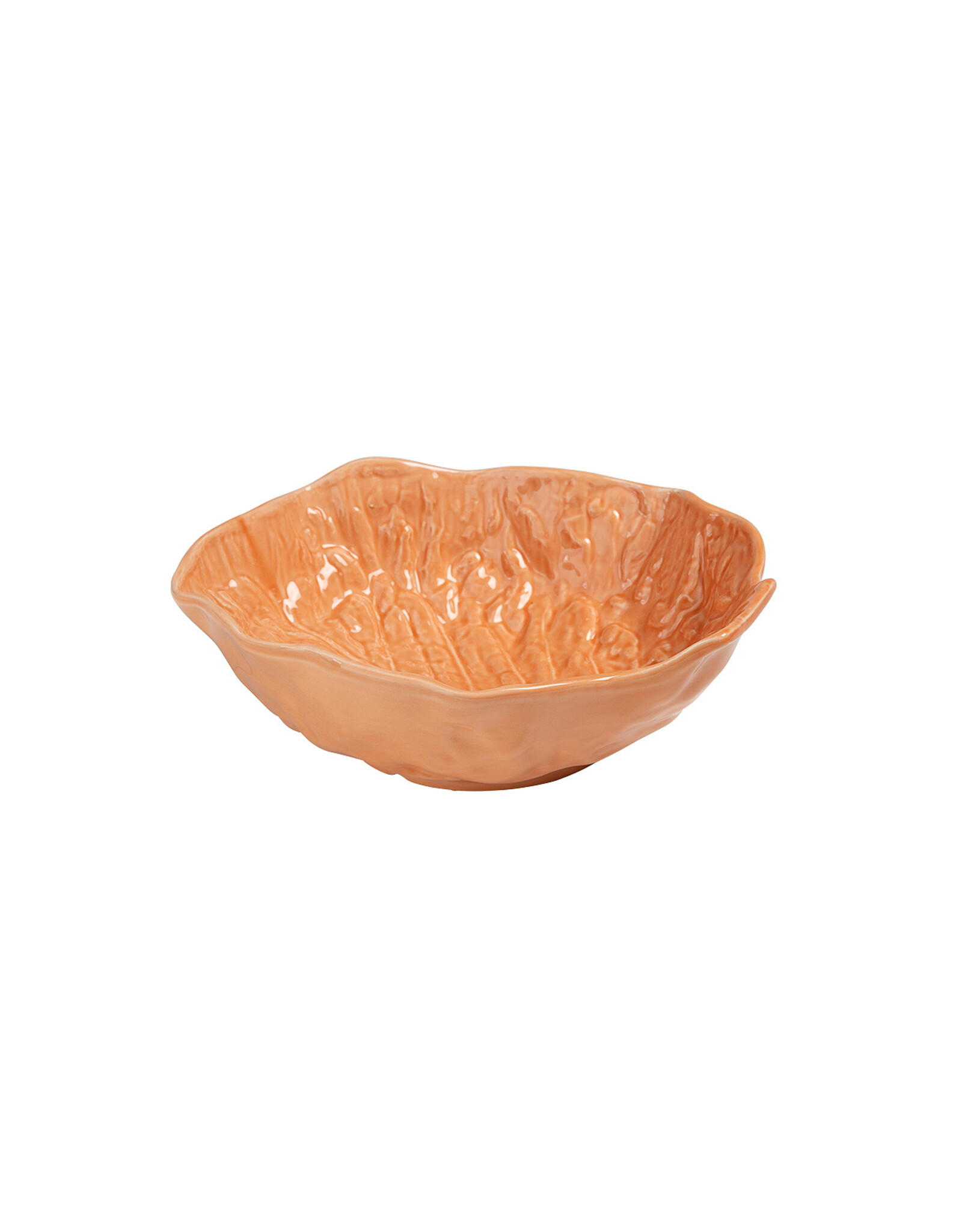 Slablad diep medium L25xB23cm zalm