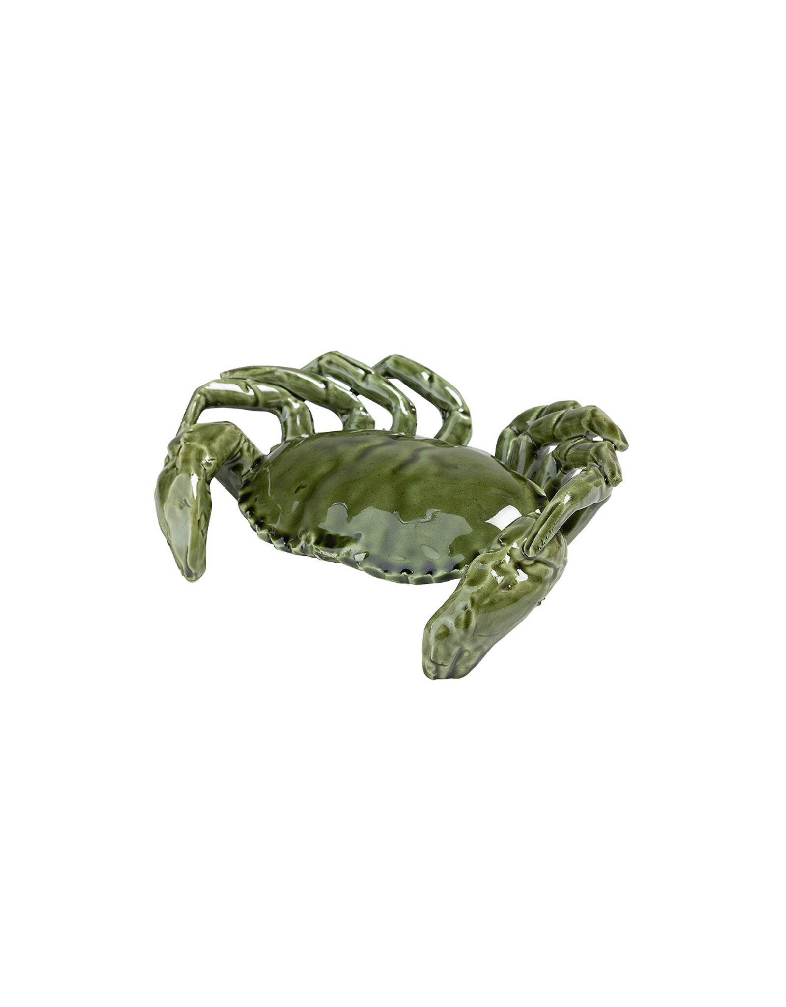 Krab 19cm groen