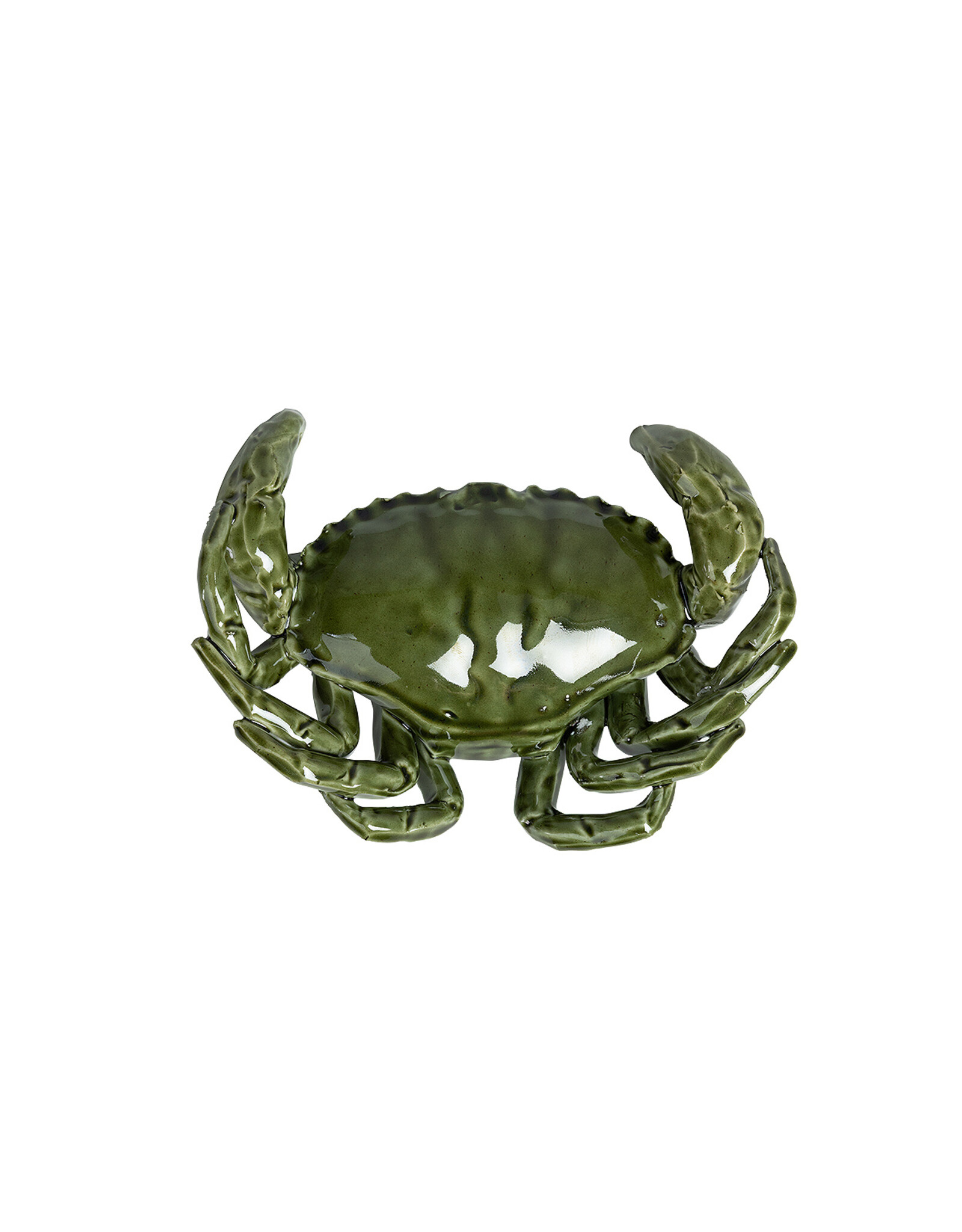 Krab 19cm groen