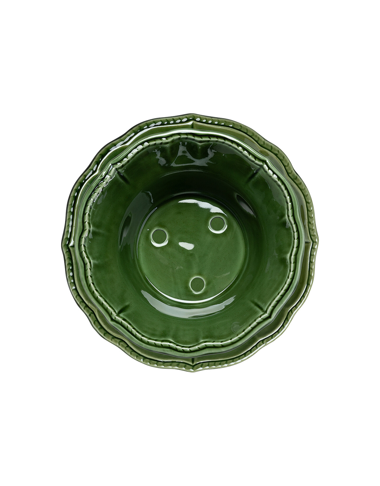 Fruittest 2delig 23cm groen