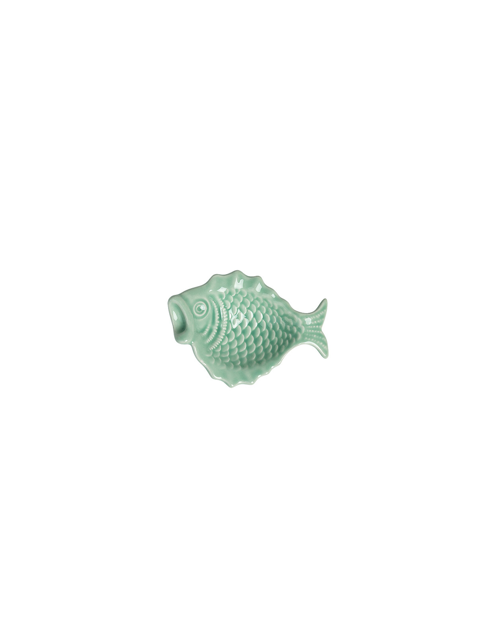 Dipkommetje vis 12cm lichtgroen
